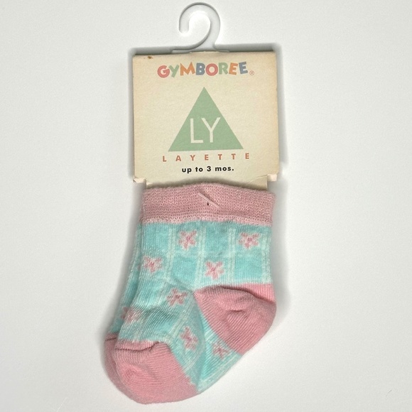 Vintage Gymboree Socks • Size: Up to 3 Months • NEW - Picture 1 of 5